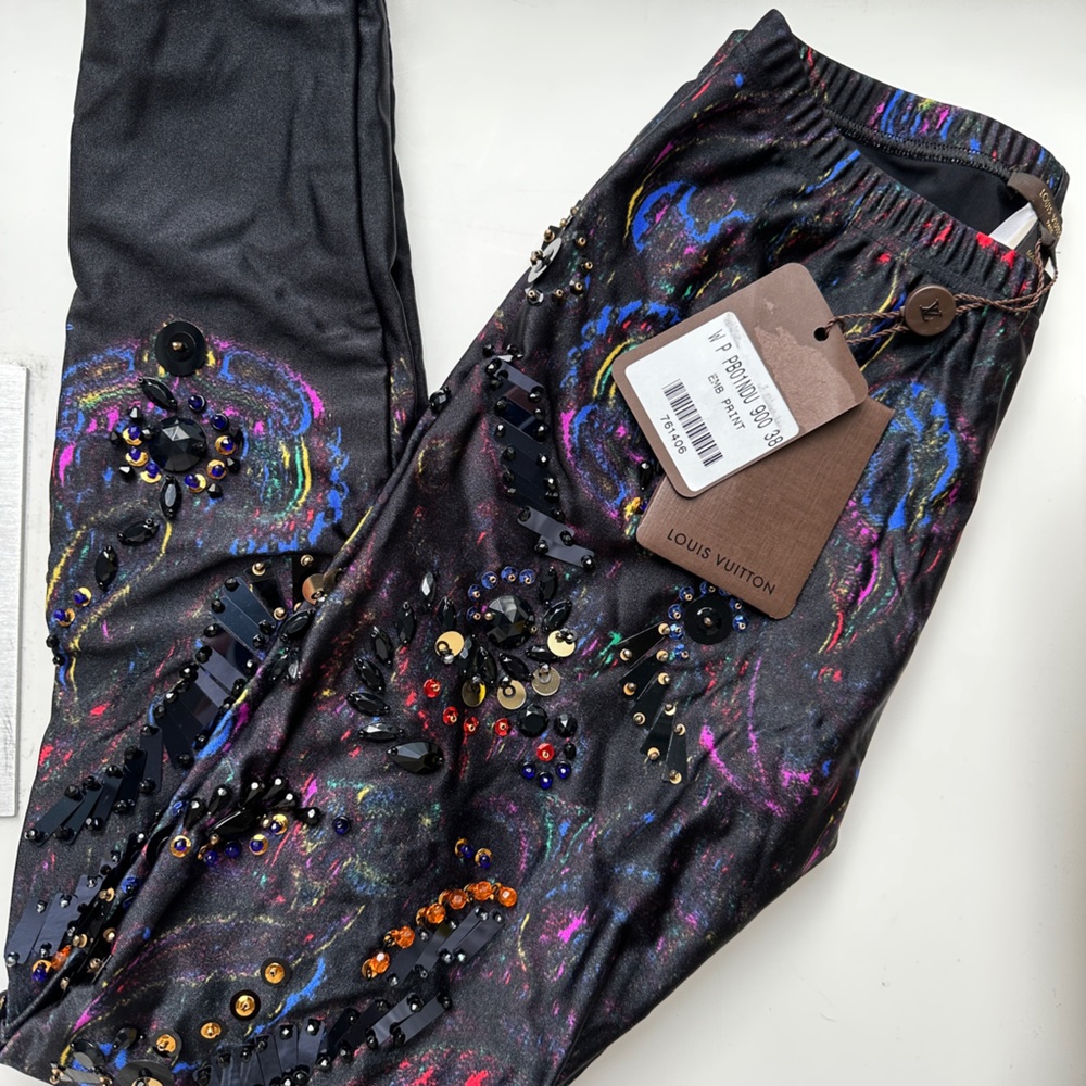Louis Vuitton Legging with Sequin Details